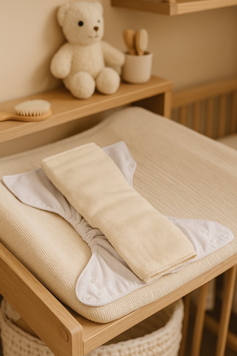 AliRose® Mousseline Hemp Luier Inlegger – Ultra Zacht & Duurzaam – Herbruikbare Luier Inleggers voor Baby’s – Hypoallergeen, Absorberend & Natuurlijke Hemp Katoen Mix