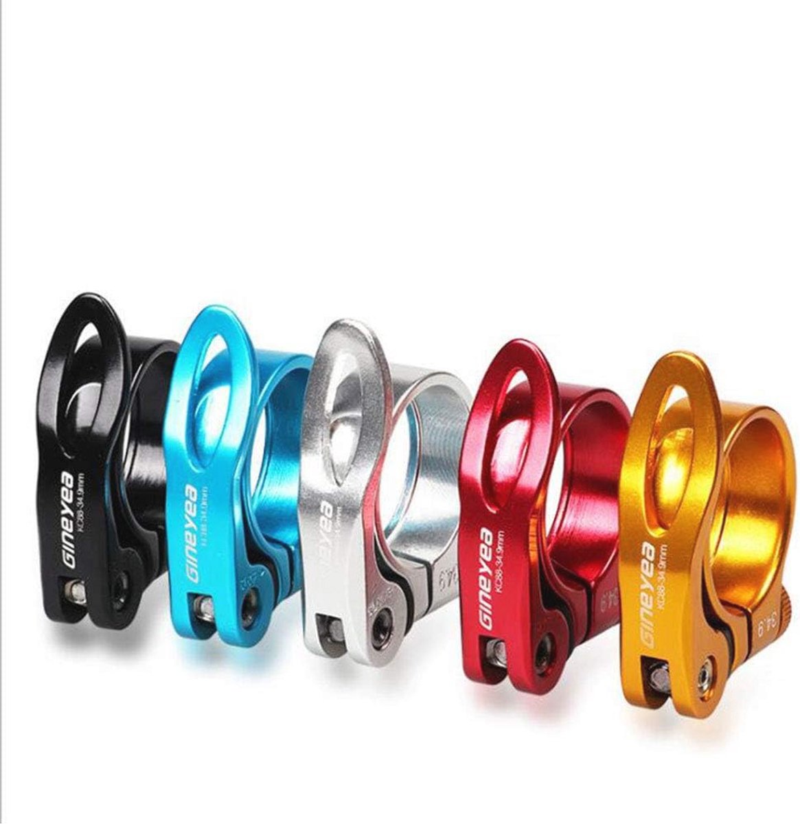 Zadelklem met Snelle Ontgrendeling voor Mountainbike of Racefiets - 31.8mm 34.9mm