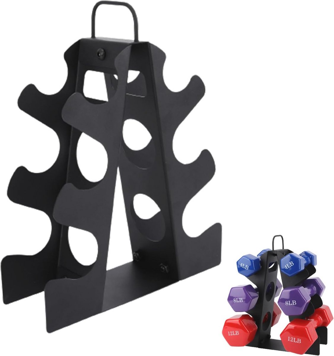 Compact A-Frame Halterrek voor Thuis Gym