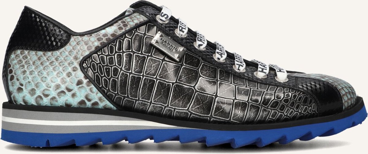 HARRIS 2817 Sneakers - Leer - Heren - Grijs - Maat 44