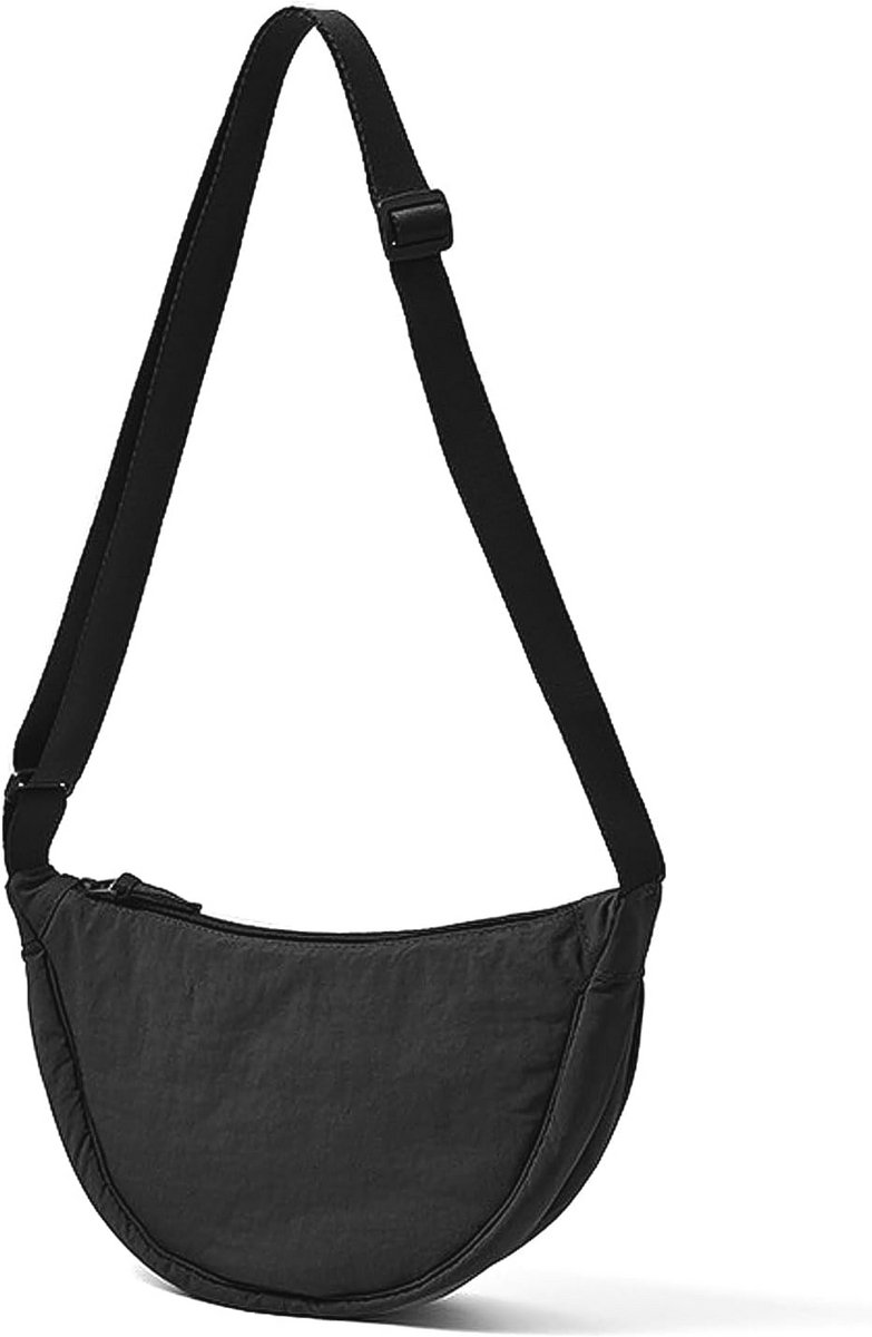 Crossbody Tas Dames Halve Maan Schoudertas - Casual, Lichtgewicht en Verstelbaar
