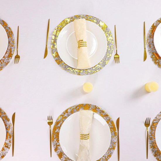 ABAKUHAUS Kerstmis- Placemat Set van 4, Little