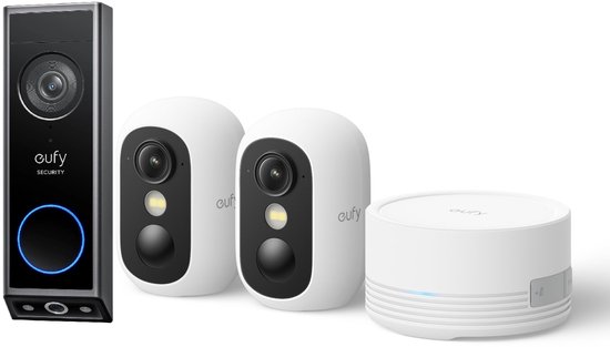 eufy E340 Video Deurbel met Dual-Cam en 2K Full HD - eufy - €349,00