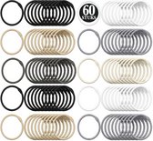 60 Stuks Metalen 30mm Klikringen - Boekringen - DIY Cipiersring Sleutelringen - Flashcard Ringen - Sleutelhangers Maken Set - Sleutel Splitringen voor Hobby & Sleutellabels - Keychain Keyrings - Sleutel Houder Knutselen - Boekbinden - Gordijnringen