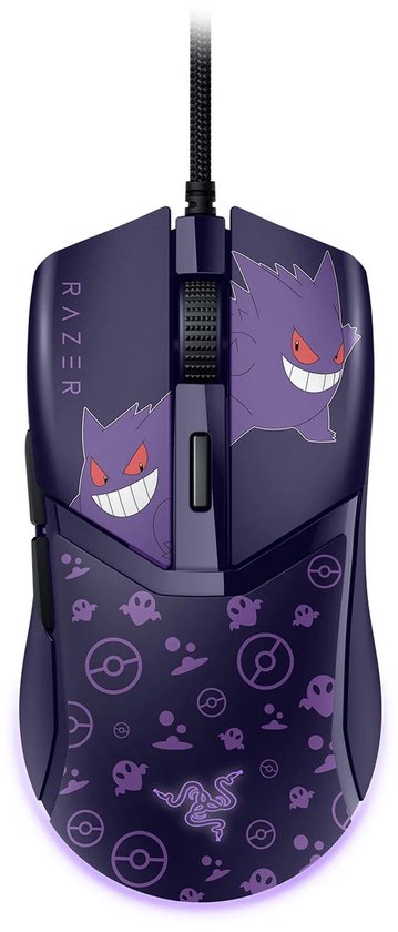 Razer Cobra - Gaming Muis - Bedraad en Lichtgewicht - RGB - 8500 DPI - Pokémon Gengar Edition