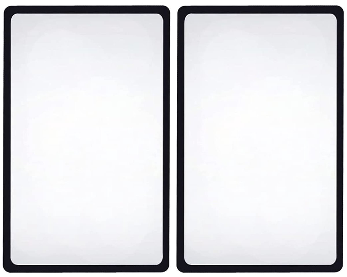 IMPERATORIS® 2x Vergrootglas - Handheld Vergrootglas voor Kinderen & Senioren -Lichtgewicht & Duurzaam – Educatief Speelgoed voor Natuurverkenning - Lezen & Hobby’s - 3x - Zwart