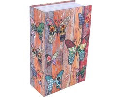Unibell Dictionary Secret Safe - Security Box - Money - Jewelry - Lock Box - Butterfly Type