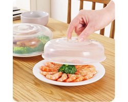 Microwave Splatter Cover - Plate Bowl Food Cover - Anti-Splatter Lid - Dishwasher Safe & Refrigerator Safe (20cm)