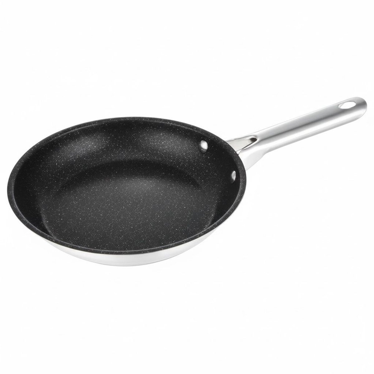 Majestix - Koekenpan Ø24 cm – Non-Stick – Anti-aanbak coating - Geschikt Voor Alle Warmtebronnen - Inductie - Gas