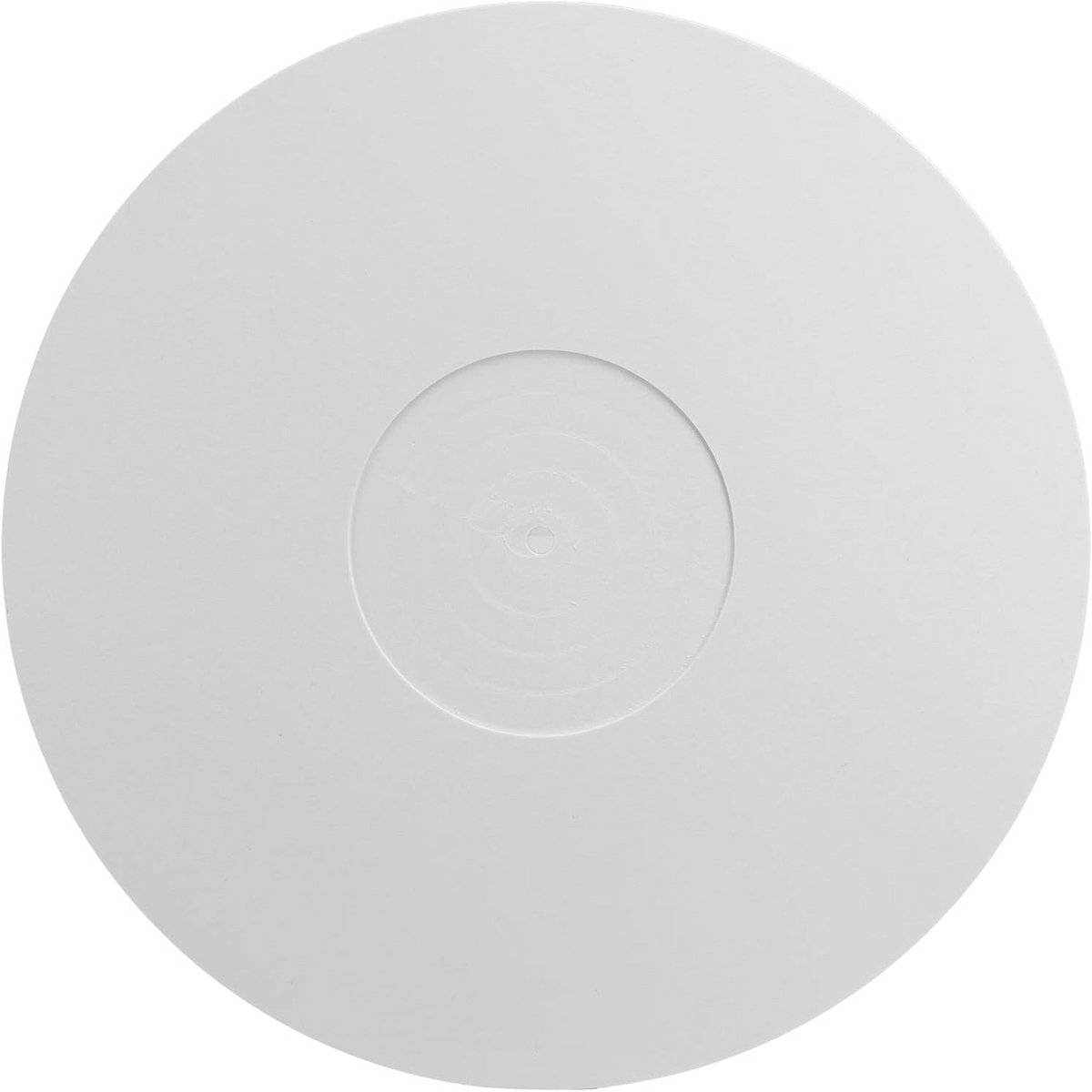 12 inch antistatische acryl opnamemat voor LP's - verbeter geluidskwaliteit en basrespons