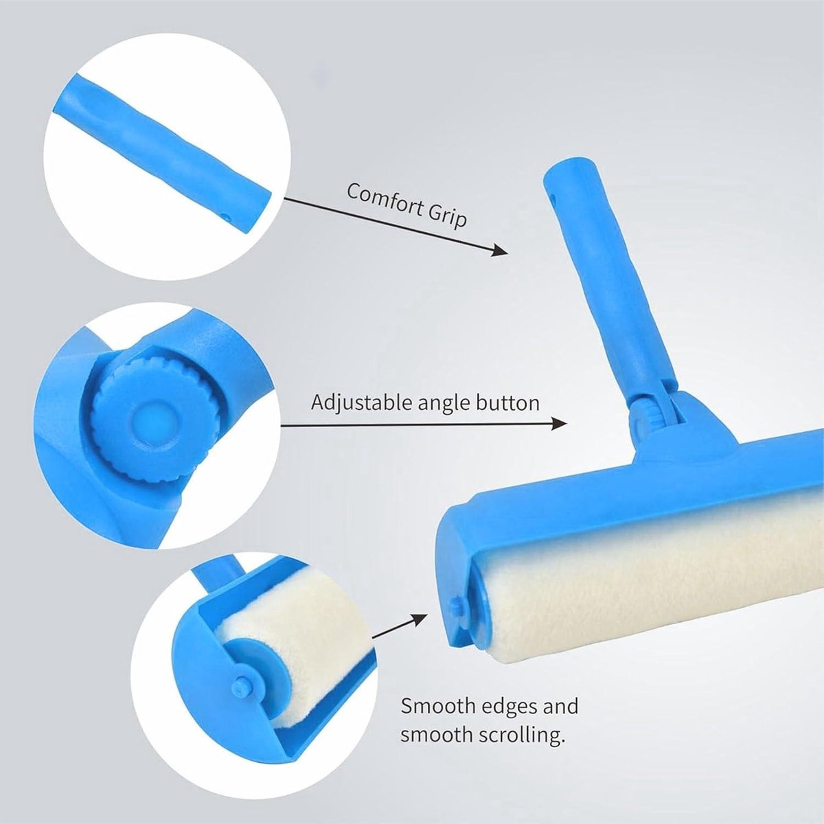 Verfroller Plafondverfroller 25 cm Verstelbare Telescoopstang 85-150 cm Verlengstang Antidrup Tank Plafond Muren Binnenmuren Verven Grote Oppervlakken Verfrollerbeugel Verfroller Plafondverfroller 25 cm Verstelbare Telescoopstang 85-150 cm Verlengstang Antidrup Tank Plafond Muren Binnenmuren Verven Grote Oppervlakken Verfrollerbeugel