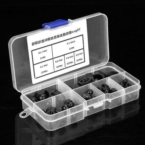 PD® Zeskant beschermkapjes M10 (breedte over platte vlakken 17