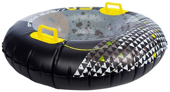 Sneeuw slee band, sneeuw buis Heavy Duty met een harde plastic bodem, sleepbare hoge snelheid sneeuw slee, geschikt voor kinderen en volwassenen, A-100 cm Sneeuw slee band, sneeuw buis Heavy Duty met een harde plastic bodem, sleepbare hoge snelheid sneeuw slee, geschikt voor kinderen en volwassenen, A-100 cm