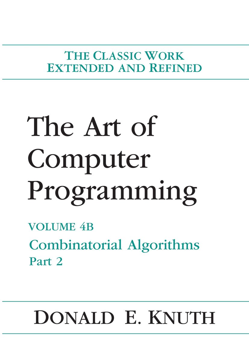 Omslag van Art of Computer Programming, The