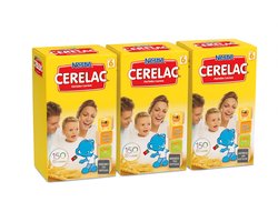 Nestle Cerelac Farinha Lactea - 3 x 1 KG - Babyvoeding - Multipack - Voordeelpak