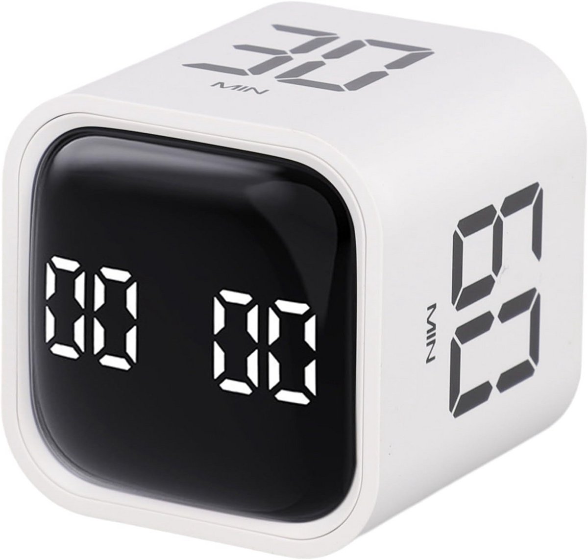 Digitale Cube Timer met Zwaartekrachtsensor - Keukentimer voor Koken, Studeren en Sporten