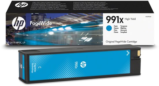 HP - M0J90AE - 991X - inktcartridge cyaan