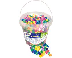Strijkkralen MAXI 1400 stuks - pastel + neon
