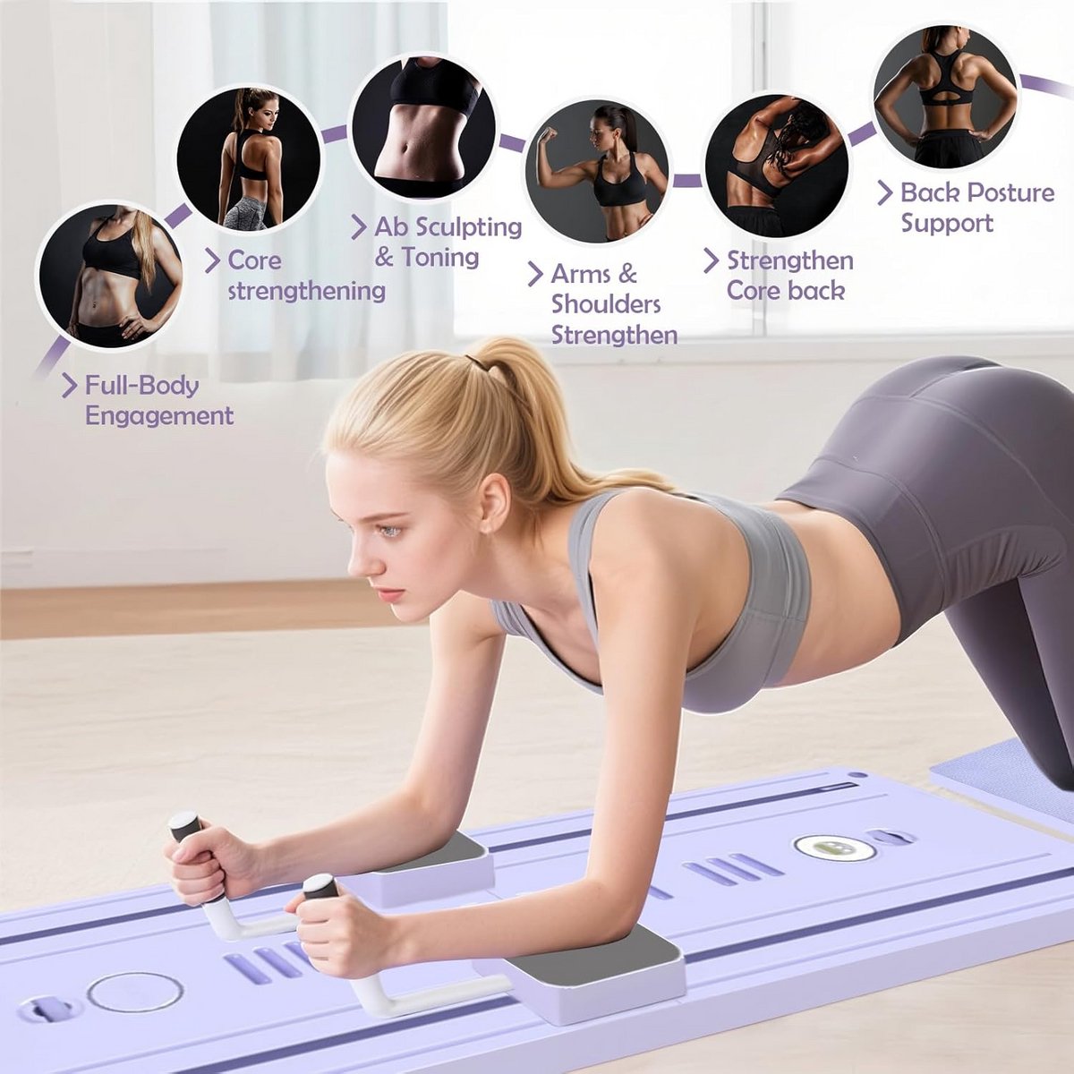 Pilatesboard Draagbare Pilates (EAN: ...7984) - afbeelding 2