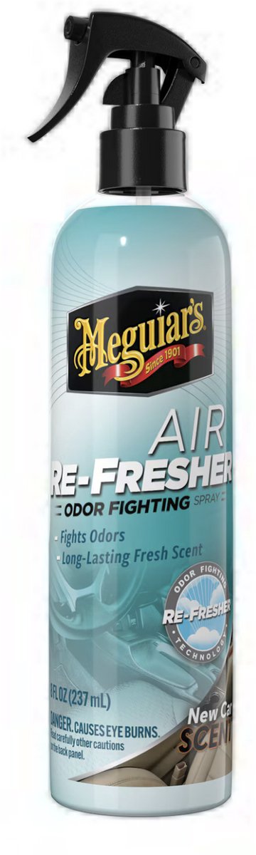 Meguiar’s Air Re-Fresher New Car Scent – Auto Luchtverfrisser – Verwijdert Geuren – 237 ml.