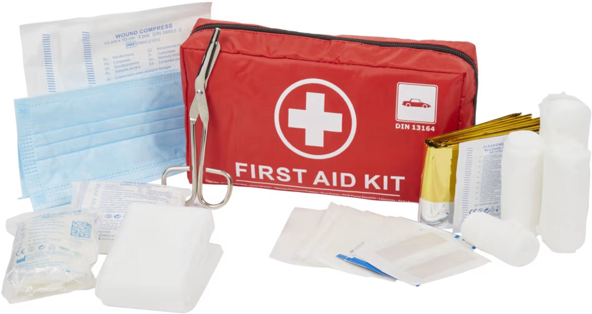 Noodpakket - EHBO Verband Set - EHBO Tas 41-Delig - Eerste hulp kit - GREENVIDA