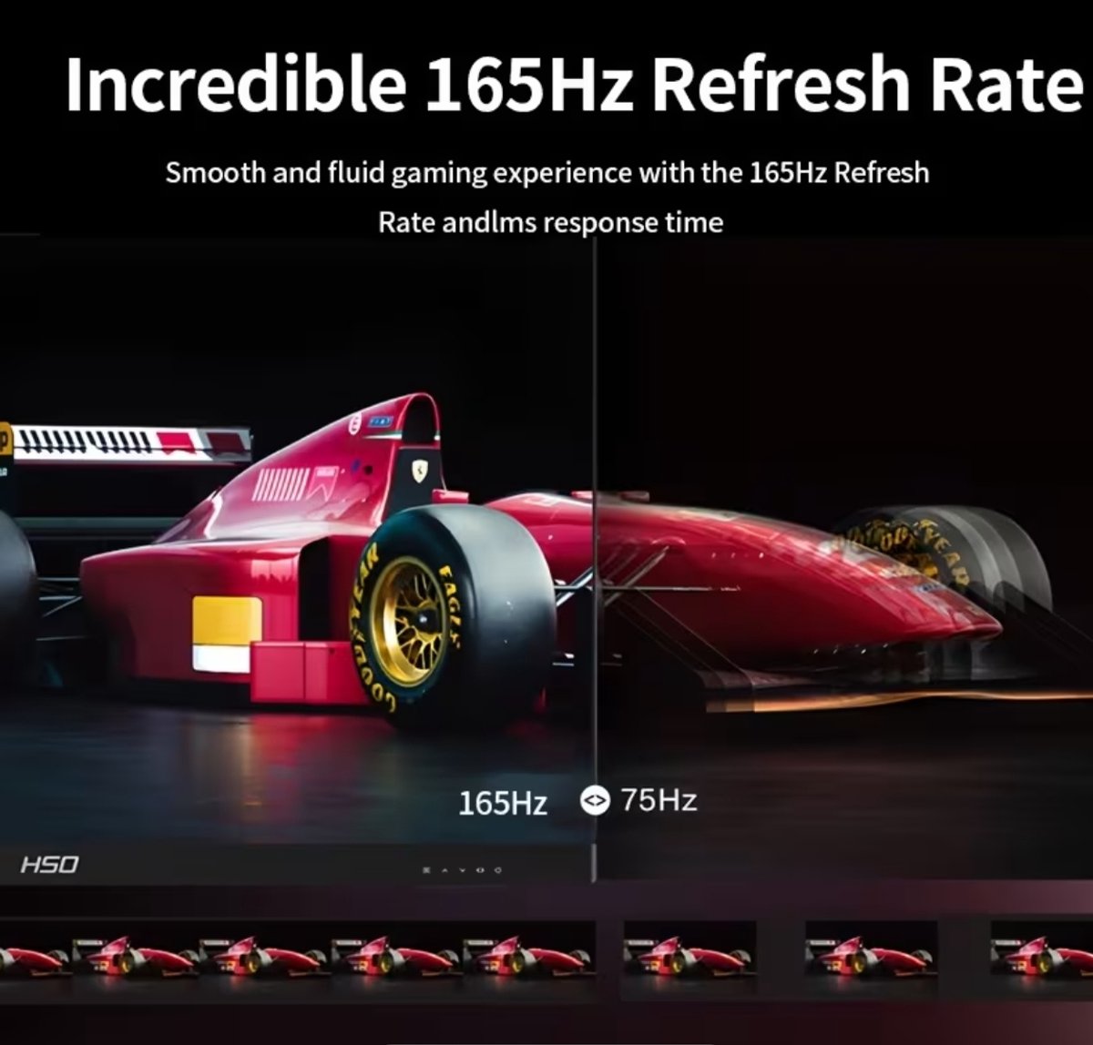 34 Curved Gaming Monitor 34" UWQHD 3440x1440 165Hz 1ms - afbeelding 3