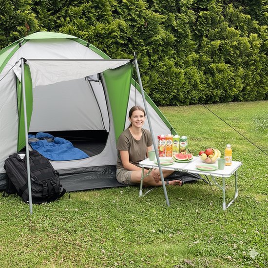 Trizand Opvouwbare Campingtafel - Lichtgewicht & Weerbestendig - 60x40 cm van Merkloos — afbeelding 2