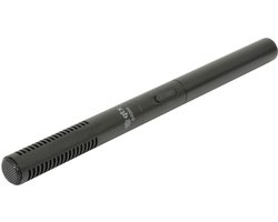 QTX SG300 shotgunmicrofoon 297 mm omschakelbaar nier of hypernier met camerabevestiging
