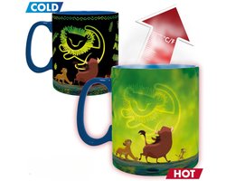 Lion King Simba, Timon and Pumbaa - Magic Mok Unisex Kop - meerkleurig - Standard