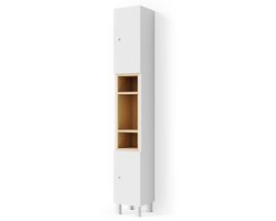 Vicco Aquis Badkamerkast – 30 x 190 cm Wit