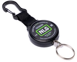 NLG Mini Retractable Tool Lanyard - Intrekbaar koord voor sleutels - Staalkabeltje tot 500g