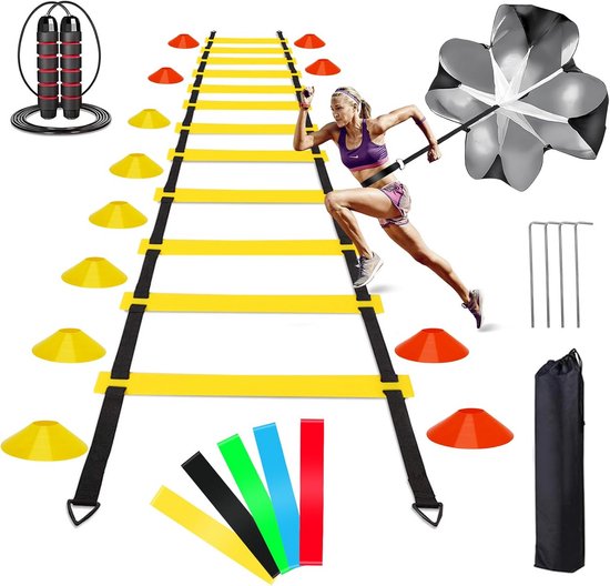 YKKJ 148 cm snelheidstraining parachute, Chute weerstand parachute, sport & vrije tijd, sport