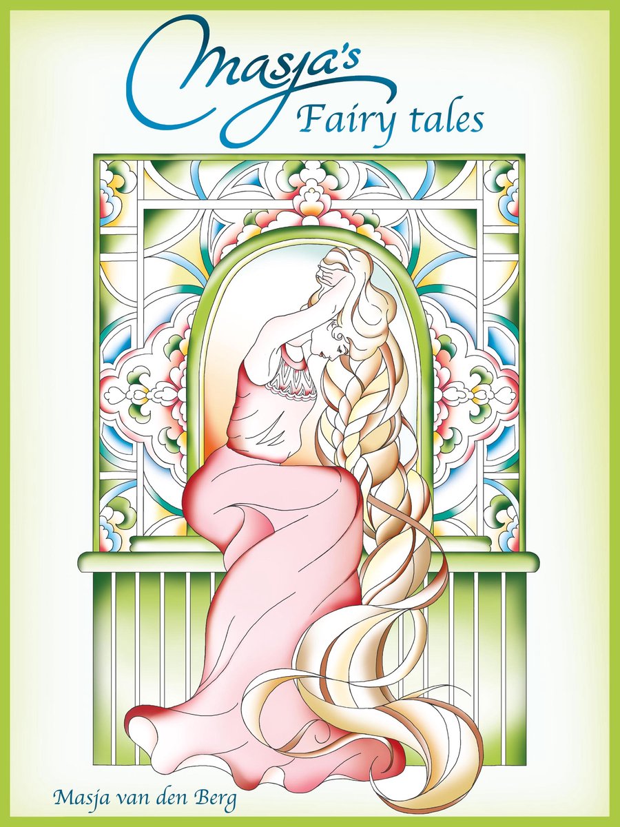 Masja van den Berg - Masja's Fairy tales - kleurboek - sprookjes - kleuren voor volwassenen