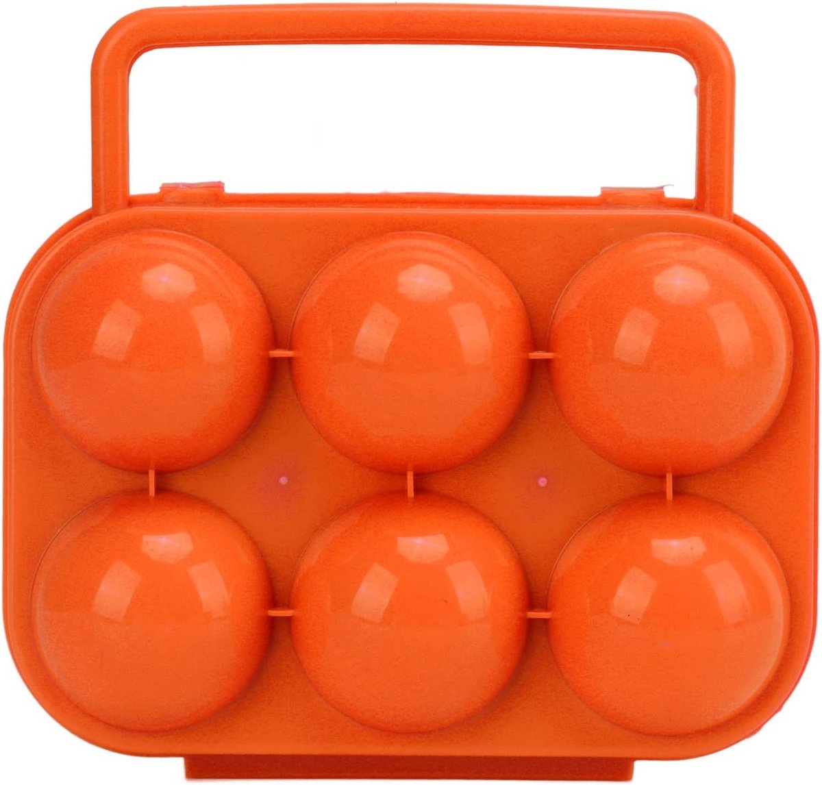 Draagbare Eierdoos voor 6 Eieren - Ideaal voor Kamperen en Picknicken