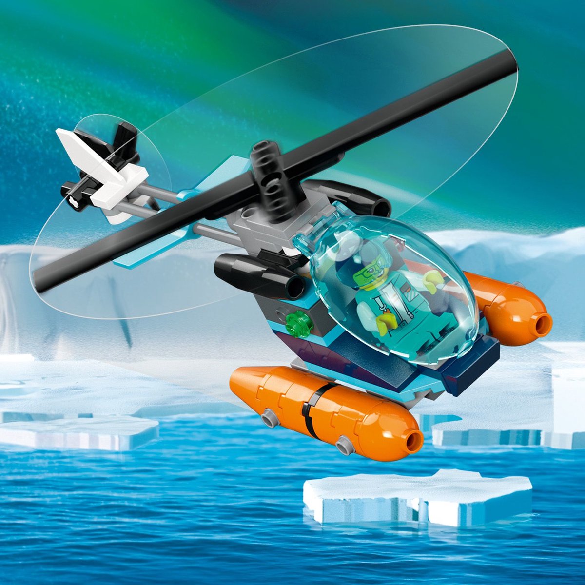 LEGO City Poolonderzoeksschip Groot Drijvend Boot Speelgoed Set voor Kinderen 7+ - 60368 — afbeelding 8
