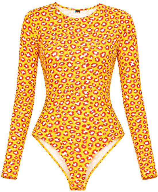 Fjesta© Oeteldonk body - Dames - Panterprint - Maat XL
