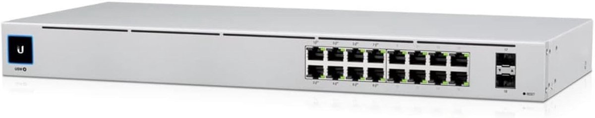 16-poorts L2 beheerde switch met PoE+
