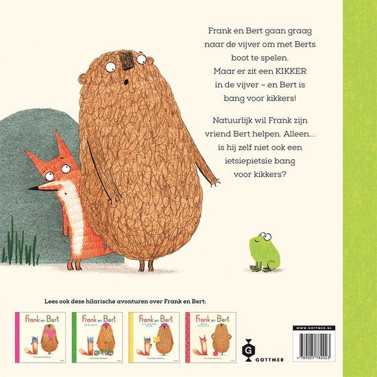 Frank en Bert - Frank en Bert en de kwakende kikker