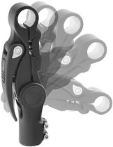 NICEDACK Fietsstuurpen, 31,8 mm x 100 mm, aluminiumlegering