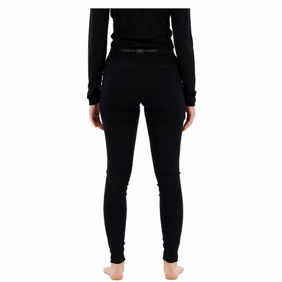Icebreaker Women's Oasis Leggings Black - L van Icebreaker — afbeelding 2