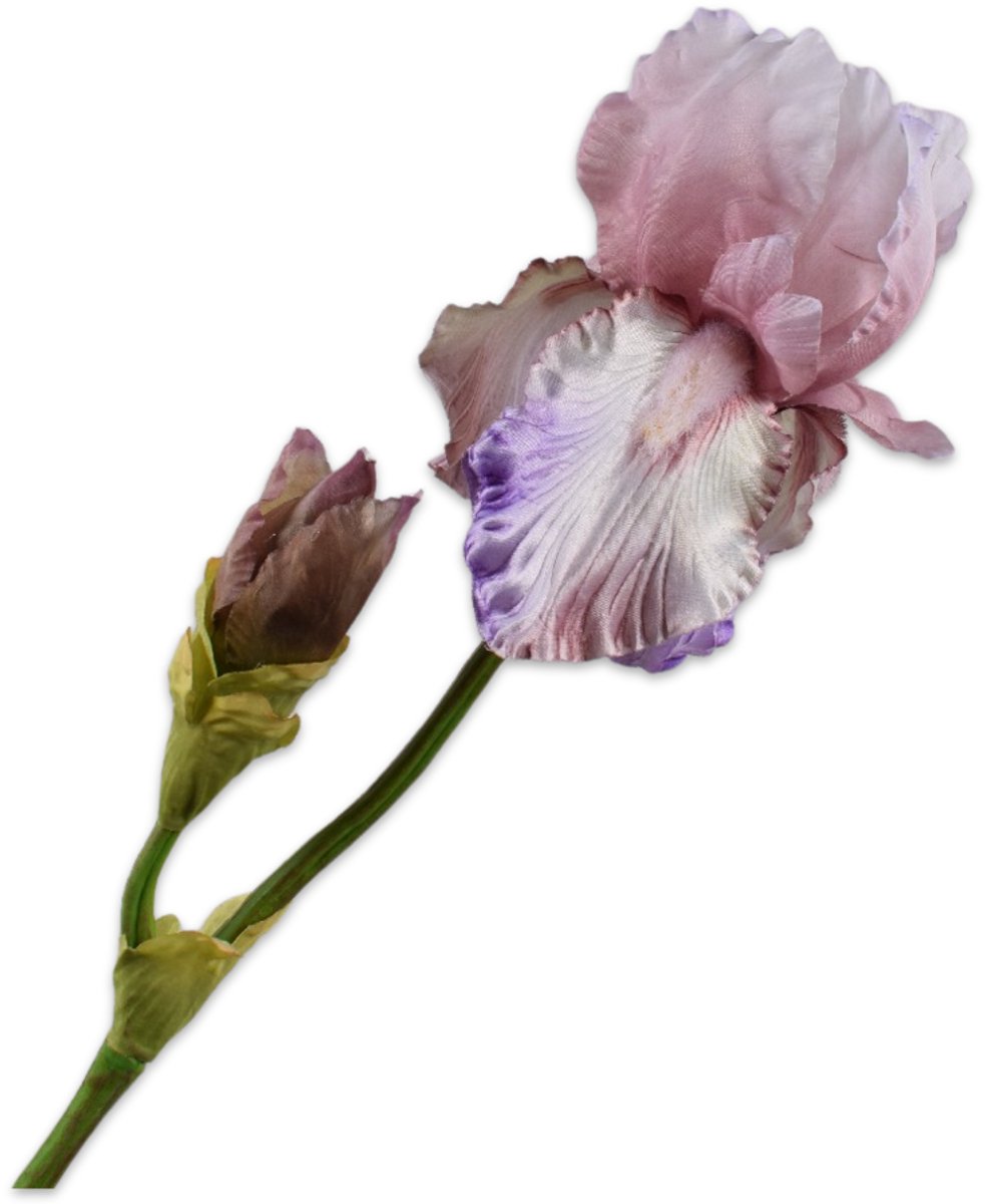 Silk-ka Kunstbloem - wit - H79 cm
