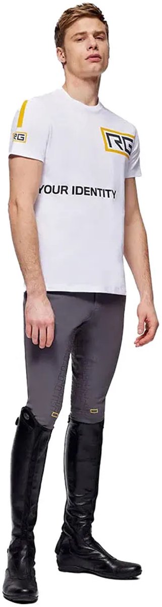 Rg Rider´s Gene Oyi T-shirt Met Korte Mouwen Wit M Man
