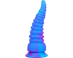 Oneay Fantasy Tentakel Dildo Octopus Stijl – 21 cm– LSR Siliconen G-Punt Stimulator & Anale Stretcher met Zuignap