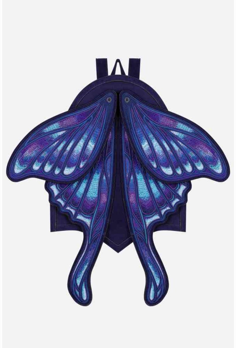 Restyle - Sapphire moth Rugtas - Blauw
