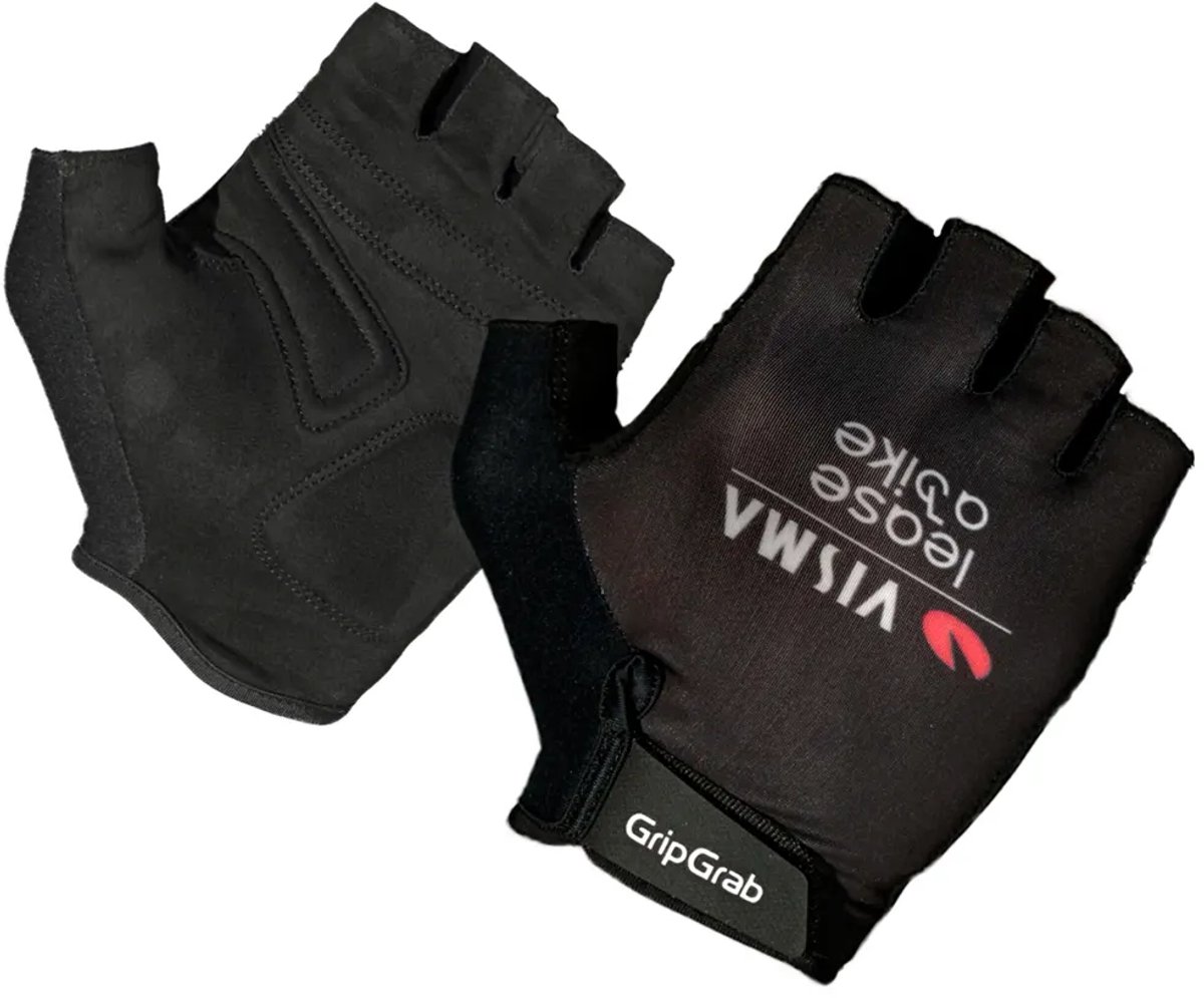 Tvl Team Visma Lease A Bike Replica 2025 Korte Handschoenen Zwart M