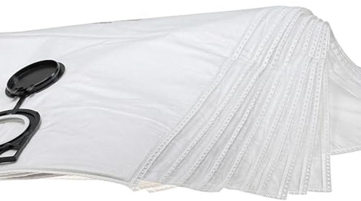 10 Stofzuigerzakken Microfleece - Perfecte Filtratie en Duurzaamheid voor Stofzuigers