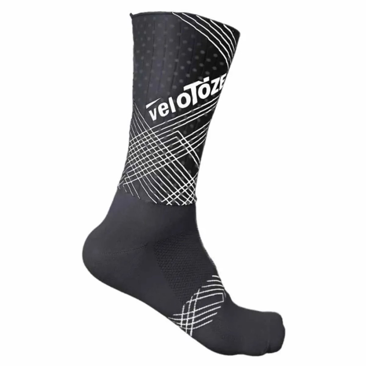 Velotoze Aero Sokken Zwart EU 37-42 1/2