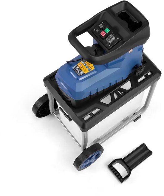 Stille Elektrische Hakselaar 2800W - Tuinhakselaar / Houtversnipperaar voor 45 mm Takken van Powerplus — afbeelding 2