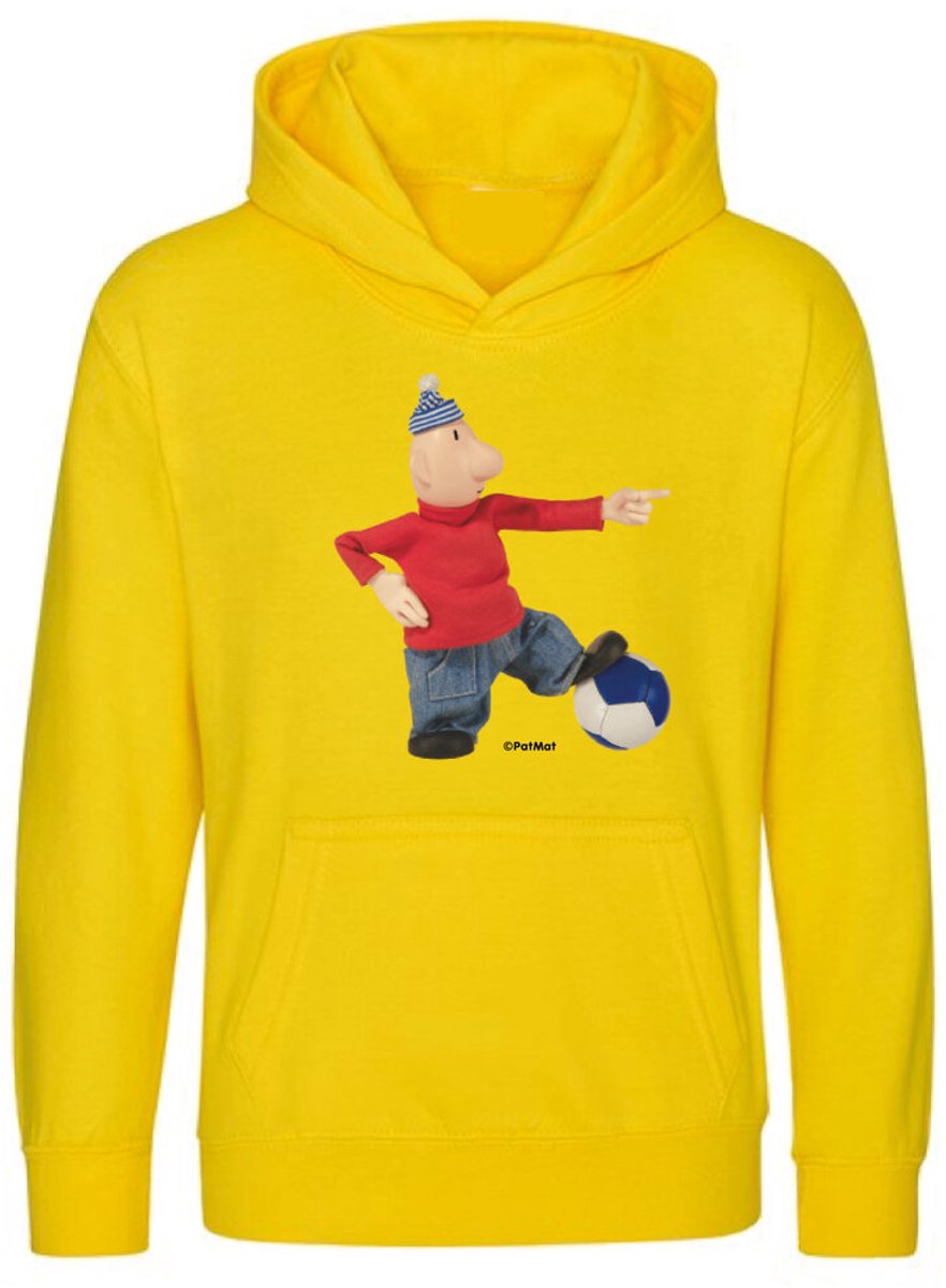 Hingly Hooded sweater Buurman & Buurman Voetbal Geel XXL