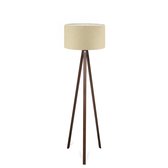 Asir - Vloerlamp - Beige - 21 x 38 x 140 cm